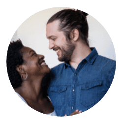 Portrait of a loving couple